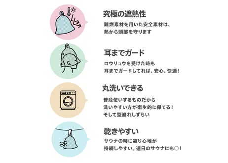 ハード ネイビー＆レッド✅ダブル!! 次世代 3層構造 ポリエステル・メッシュ素材 特大サイズ! サウナハット リバーシブル オリジナル商品 男女兼用 ゆったり