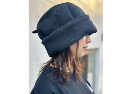 Black 東京ホテイソン たけるさん チョイス 世界初! Sauna Armor ハード&ソフト フルフェイス 虚無僧君メッシュ ✅ダブル!! サウナハット