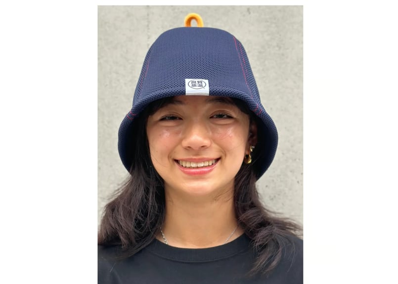 ネイビー 赤ステッチ オレンジ フック!! ✓次世代 ポリエステル