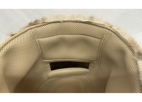 全2色あり 革タグ付 フェイクファー  スモーク 小窓付 ハード ✅フルフェイス 世界初! Sauna Armor 虚無僧君メッシュ メッシュ素材 サウナハット