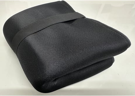 🔴New Version!! ツルツル 大型化✅ Premium Black 3D 厚手メッシュトリプル サウナマット 極上の座り心地 速乾性 丸洗い可能