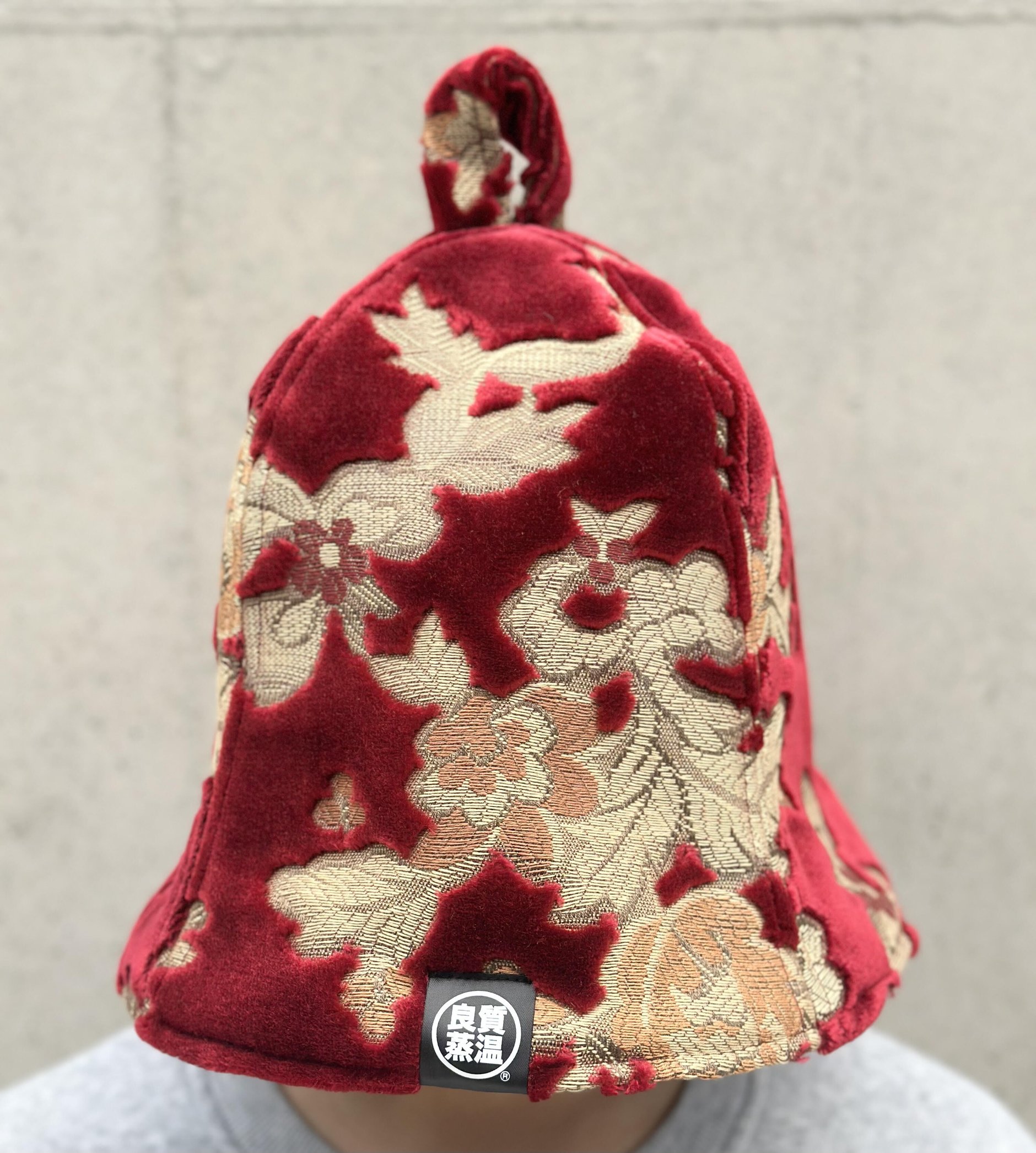 【良質蒸温 ベストサウナハット】鹿の湯×BSH 数量限定 バンビ柄サウナハット 北海道の聖地、鹿の湯様とのコラボ | ベストサウナハット®