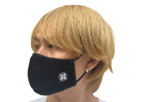 新黒ラベル 大型化 ✅ブラック 厚手メッシュ素材 2枚重ね マスク! アウフギーサーも絶賛 次世代 3層構造 立体構造 アジャスター付