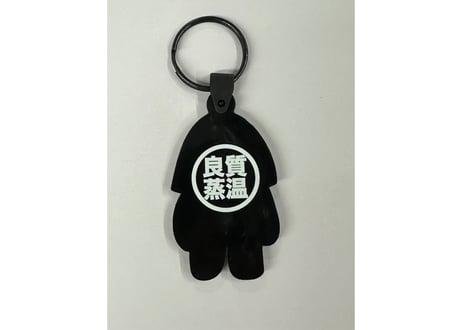新色! 😋 メッシュ君 ラバー キーホルダー 良質蒸温 オリジナル エンボス加工 裏面印刷 Rubber key holder