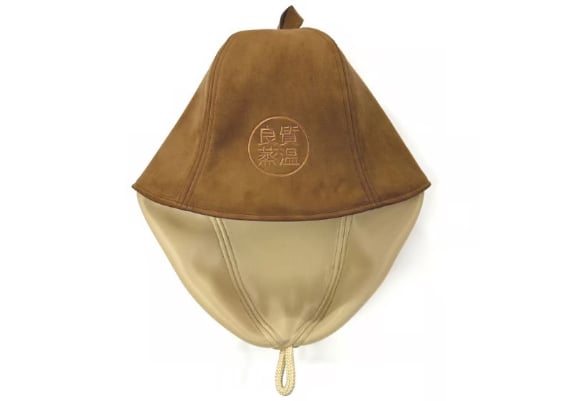 🔴良質蒸温🔴 刺繍入り! キャメル 凄い断熱性 Lサイズ✓フェイク