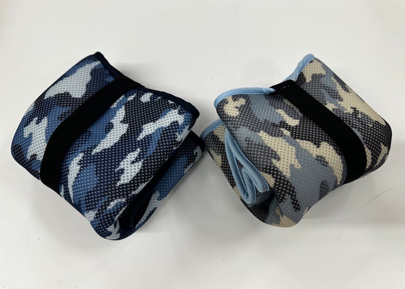 全2色あり 大型化 迷彩 ✓ Premium 3D 厚手メッシュトリプル サウナ