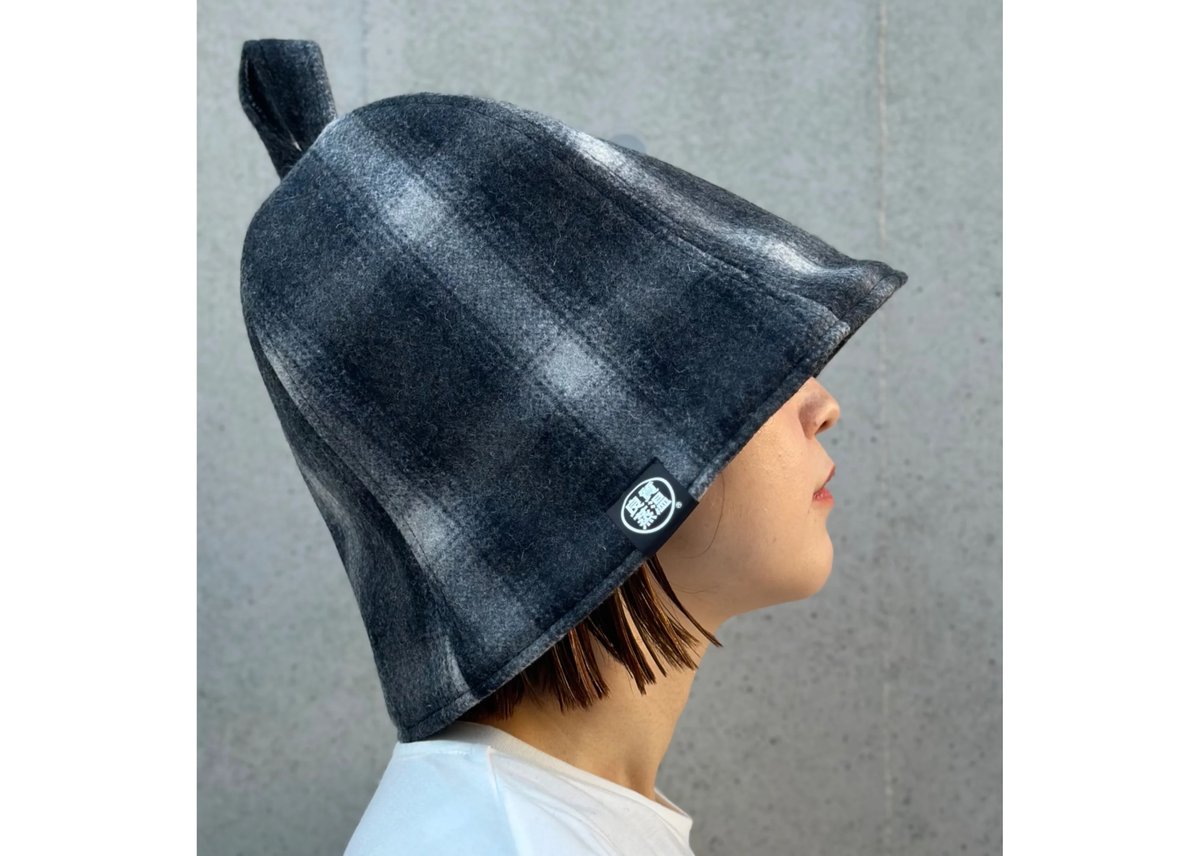 チェック柄✓ メルトン ウール & 次世代 3層構造 ポリエステル