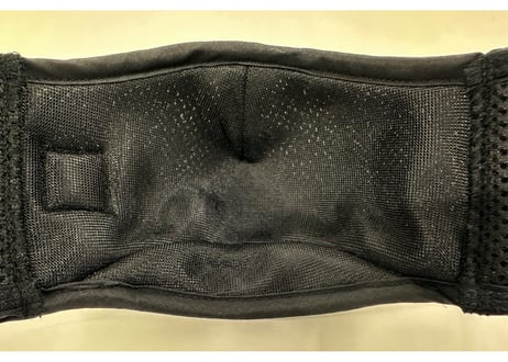 大型 本気のサウナマスク 黒ラベル  ✅ブラック 厚手メッシュ素材 2枚重ね マスク! アウフギーサーも絶賛 次世代 3層構造 立体構造 アジャスター付
