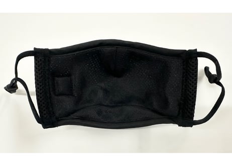 大型 本気のサウナマスク 黒ラベル  ✅ブラック 厚手メッシュ素材 2枚重ね マスク! アウフギーサーも絶賛 次世代 3層構造 立体構造 アジャスター付