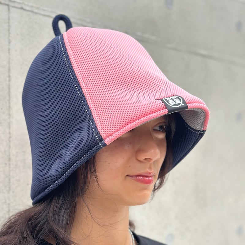 サウナ東京 サウナハット ライムグリーンピンク 【公式通販】