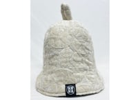 牛 🐄 キルト Meets ✓次世代 3層構造 厚手 メッシュ素材 サウナハット