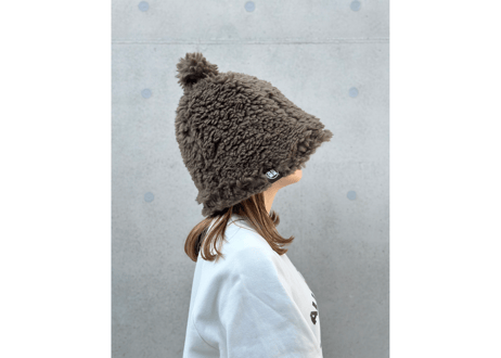 ベストサウナハット ボア 動物柄サウナハット 🔵MONSTER WORK＆SAUNA×ベストサウナハット コラボ | ベストサウナハット®