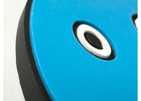新色! 😋 メッシュ君 ラバー キーホルダー 良質蒸温 オリジナル エンボス加工 裏面印刷 Rubber key holder