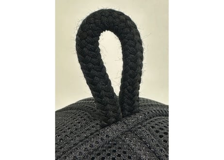 ⚫真っ黒⚫ 厚手 2枚重ね ツルツル✅ダブル!! 次世代 3層構造 ポリエステル・メッシュ素材 大サイズ! サウナハット リバーシブル オリジナル商品