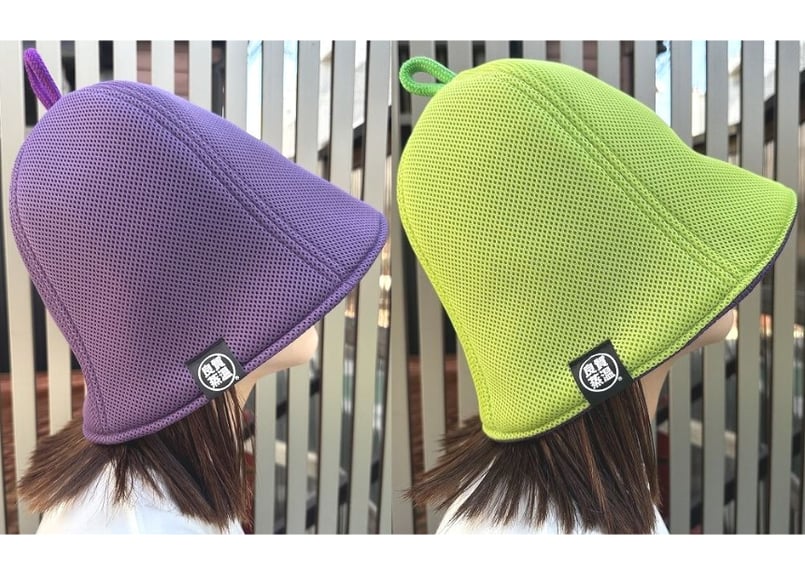 サウナ&スパグリーン×ベストサウナハット ダブルメッシュハット ベストサウナハット®