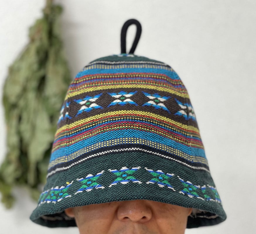 ベストサウナハット メキシカン柄 サウナハット 綿メキシカン柄 サウナハット 限定モデル | ベストサウナハット®