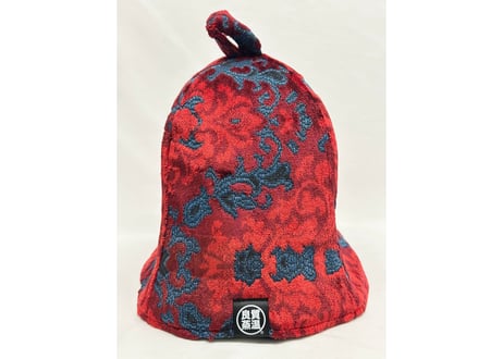 ベストサウナハット　ゴールドペイント風ジャガード生地トリプル!!メッシュ素材 ベストサウナハット ゴールドペイント風ジャガード生地トリプル