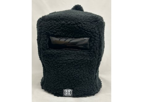 ハッキリ見える!! ブラック ボア! スモーク 小窓付 ハード ✅フルフェイス 世界初! Sauna Armor 虚無僧君メッシュ ✅ 次世代 3層構造 メッシュ素材 サウナハット