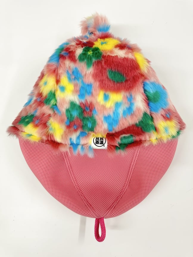 ベストサウナハット BSH ボア ヒョウ柄 メッシュ君 セット 豹柄