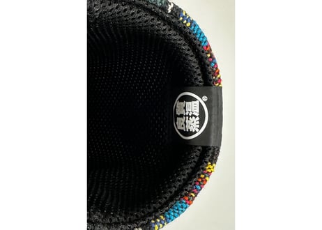 全 2色あり メキシカン キルト Meets  厚手メッシュ! ✅次世代 3層構造 メッシュ素材 サウナハット ハンドメイド オリジナル商品 男女兼用 ゆったり