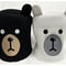 🐻‍全刺繍! 最強 両面厚手メッシュ!! クマ 🐻‍ 2色あり 黒熊 白熊! Sauna Armor ハード&ハード  虚無僧君メッシュ ✅ダブル!! フルフェイス 3層構造 サウナハット