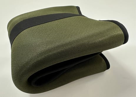 🔴New Version!! ツルツル カーキ 3D メッシュ サウナマット 極上の座り心地 速乾性 丸洗い可能