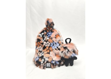【良質蒸温 ベストサウナハット】豹柄フェイクファー&メッシュ君 セット ITEM | ベストサウナハット®