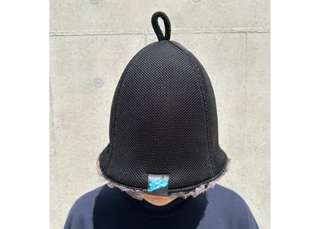全 4色あり Mサイズ ＆ Lサイズ 🟣 チュール トリプル 🟣 3枚重ね フェイクファー 素材 次世代 3層構造 ポリエステル・メッシュ素材 サウナハット  男女兼用 ゆったり