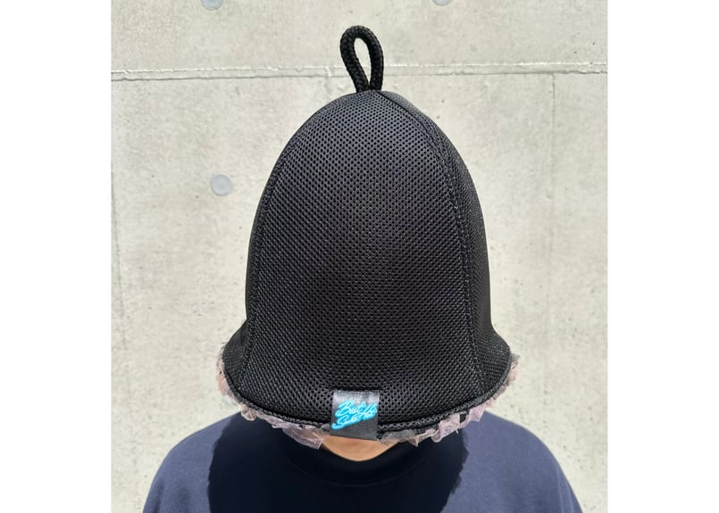 【未開封】ベストサウナハット 良質蒸温 チュール フェイクファー トリプル 全 3色あり Mサイズ ＆ Lサイズ 🟣 チュール トリプル 🟣 3枚重ね