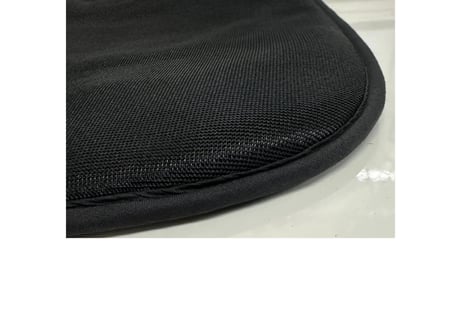 🔴New Version!! ツルツル 大型化✅ Premium Black 3D 厚手メッシュトリプル サウナマット 極上の座り心地 速乾性 丸洗い可能