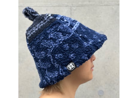 ベストサウナハットボア素材 🟦ボア新作のMサイズ🟦 耐熱性・遮熱性あり。 軽くてもしっかり