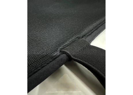 🔴New Version!! ツルツル 大型化✅ Premium Black 3D 厚手メッシュトリプル サウナマット 極上の座り心地 速乾性 丸洗い可能