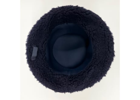 ブラック ⚫バケット サウナハット ⚫ Bucket Sauna Hat ボア素材 メッシュ素材 オリジナル商品 男女兼用