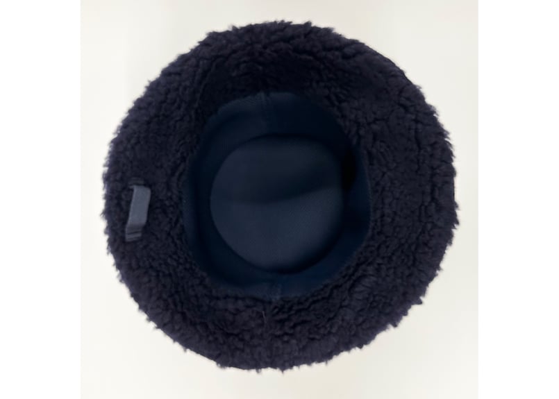 ブラック ⚫バケット サウナハット ⚫ Bucket Sauna Hat ボア素材