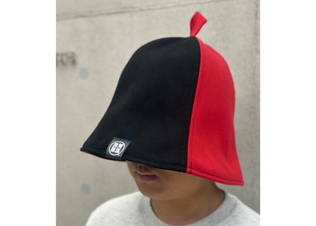 狛江湯×ベストサウナハット コラボサウナハット レッド 狛江湯×ベストサウナハット コラボサウナハット レッド 狛江湯×ベスト