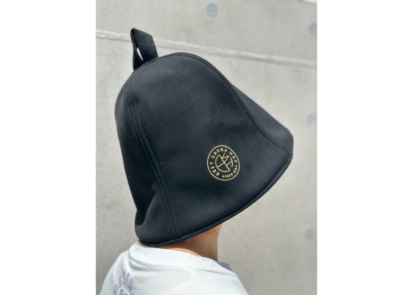 全 3種あり ⚫良質蒸温⚫ 金 刺繍入り! ブラック厚手 凄い断熱性 L