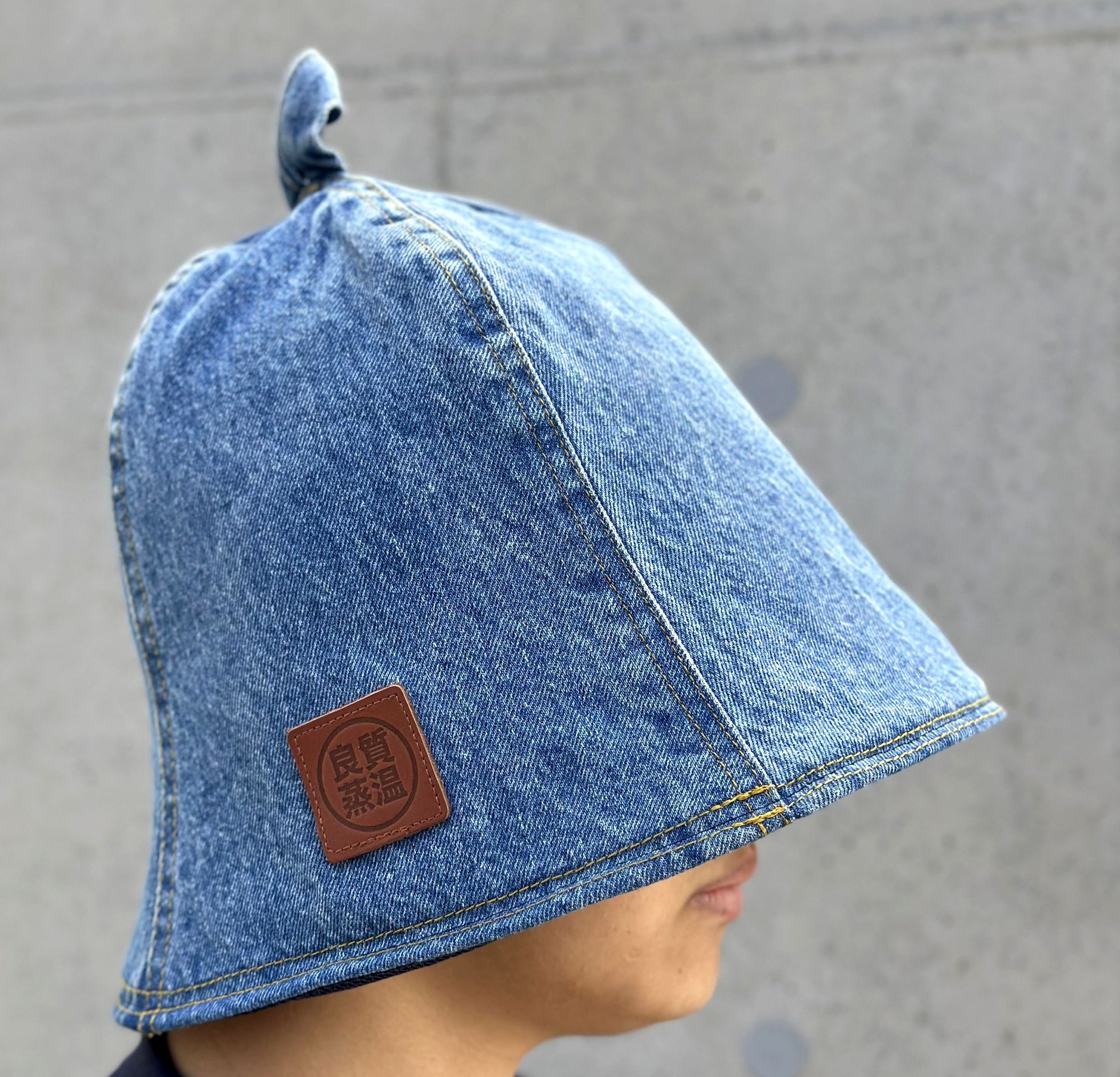 店頭限定 フェルトサウナハット Black Mouton×BSH Mesh-kun | ベスト