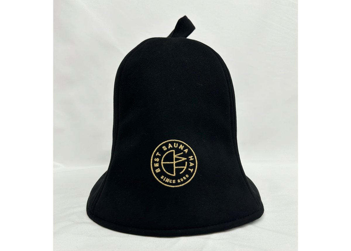 全 3種あり ⚫良質蒸温⚫ 金 刺繍入り! ブラック厚手 凄い断熱性 L