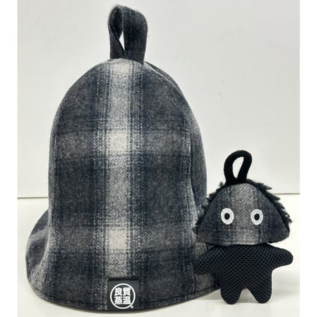 ベストサウナハット ウール 一点物