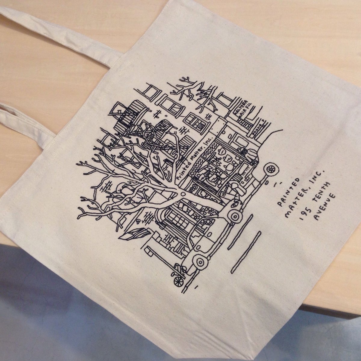 Printed Matter Tote Bag By Jason Polan