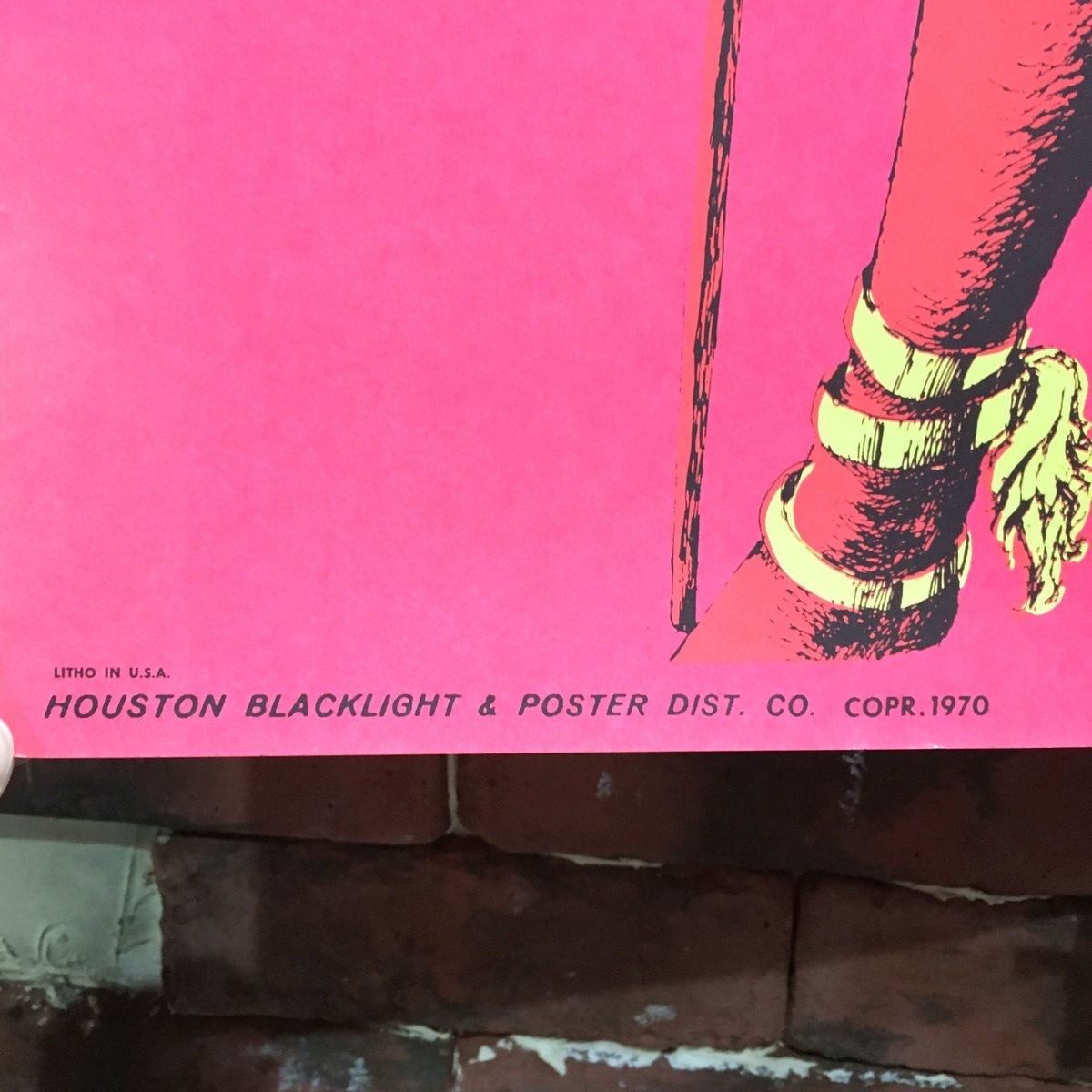 70s BLACK LIGHT POSTER 