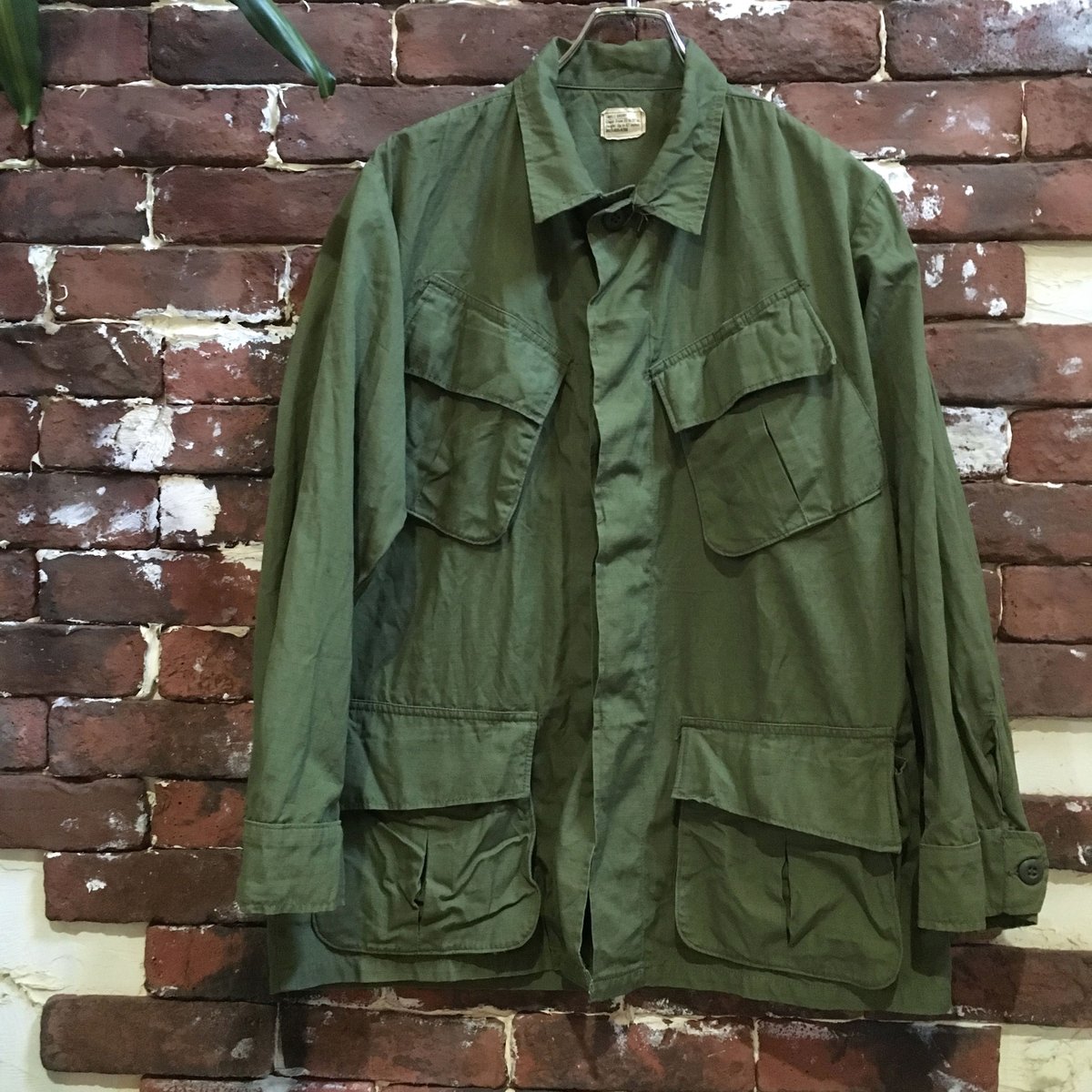 68年製 US ARMY Jungle Fatigue 68's JUNGLE FATIGUE JACKET | wonderlust