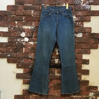 LEVIS 646 BELL BOTTOM DENIM PANTS  "BIG E"