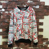 BUDWEISER ALL OVER PRINT SWEAT