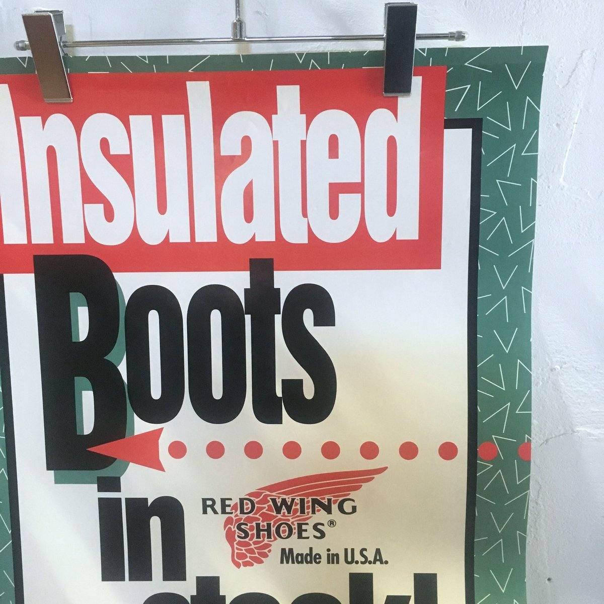 70-80s RED WING POSTER | wonderlust
