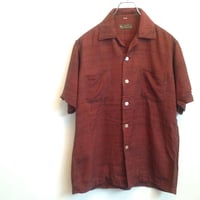60-70's SILK BOX SHIRT