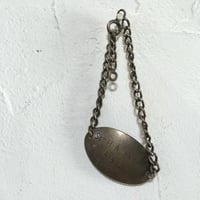 US MILITARY STERLING SILVER BRACELET