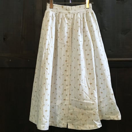60-70s LADIES COTTON SKIRT