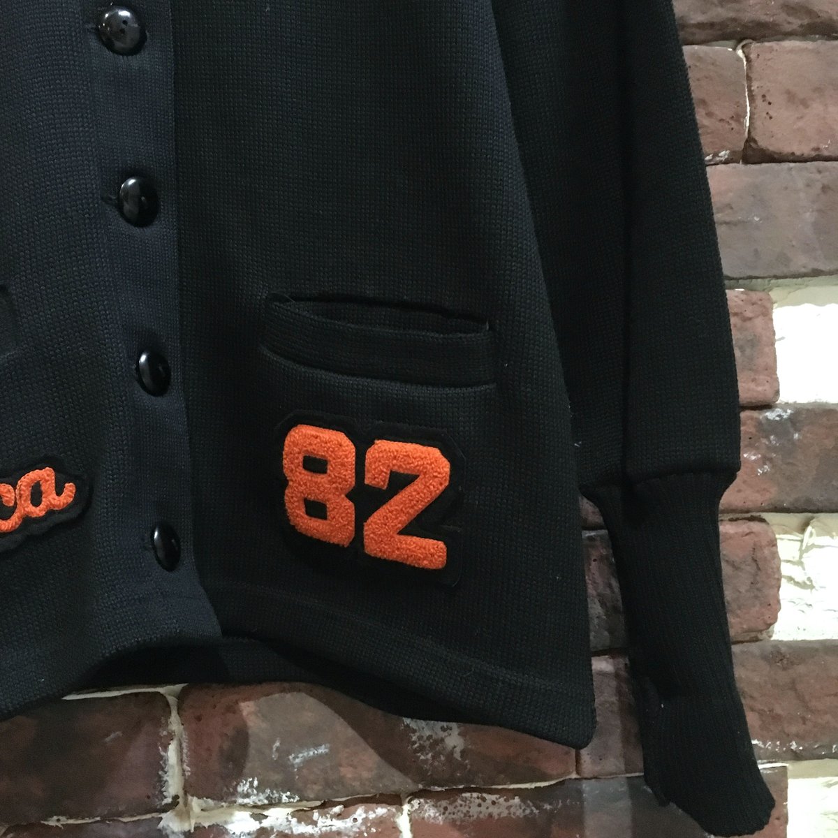 50-60s COLEMAN KNITTING MILLS LETTERED CARDIGAN