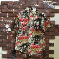 90S ROCK MOUNT COTTON PULL OVER HAWAIIAN SHIRT